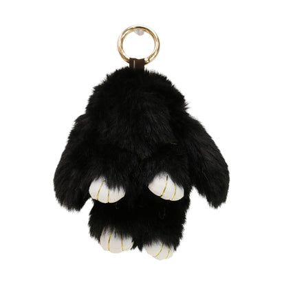 Cut Rabbit Pom Pom Key Chain KC0225-5. (3PC)