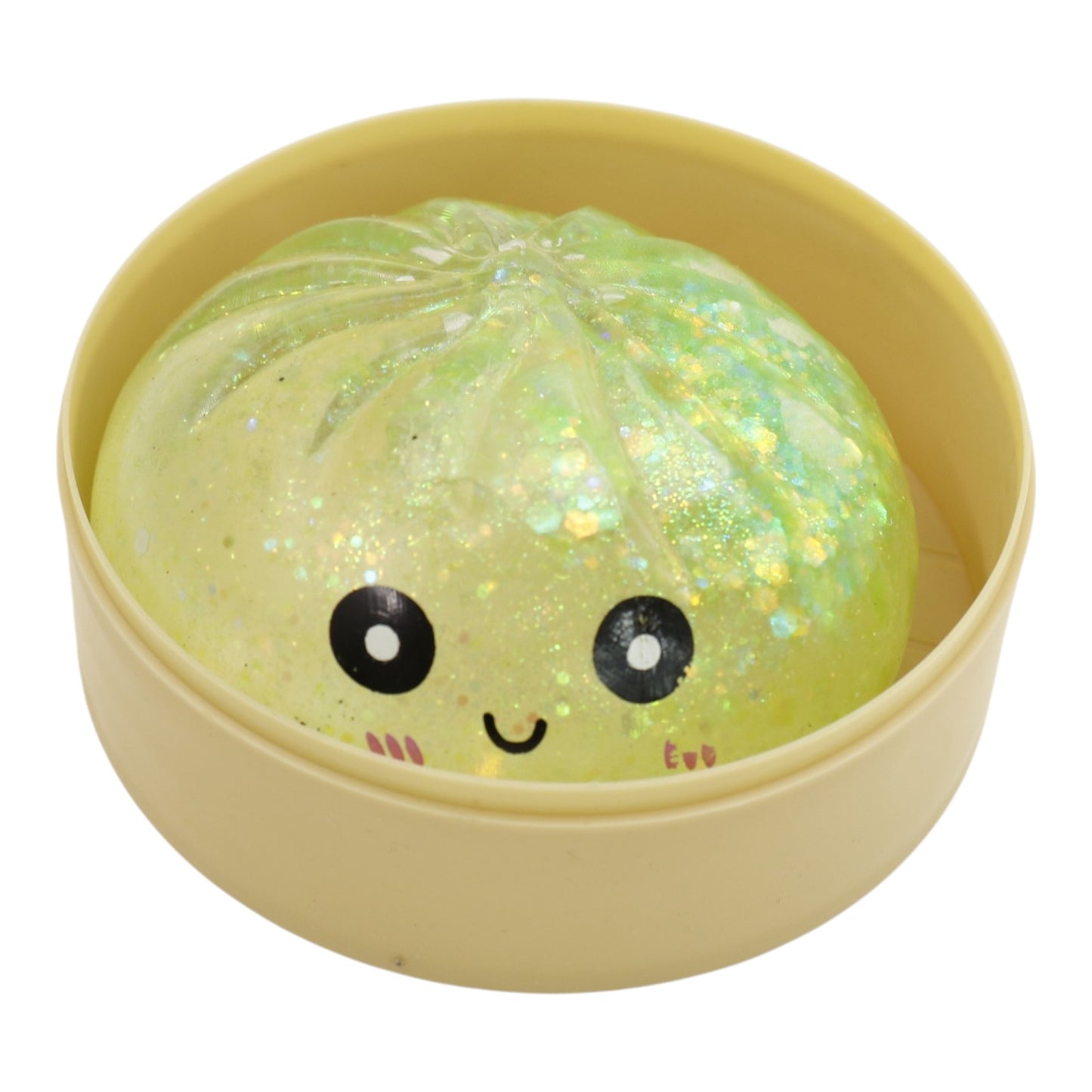 Glitter Maltose Sugar Squishy Dumpling Toy JT6610-15 (12PC)