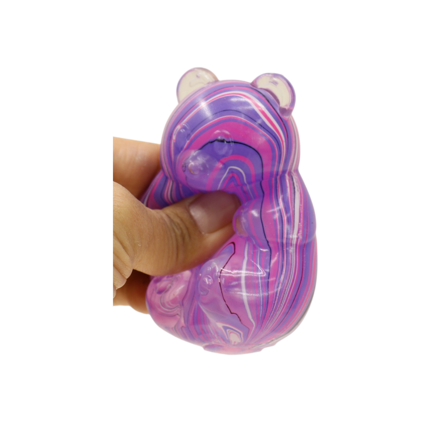Marbled Gummy Bear Colorful Squishy JT6528-13. (12PC)