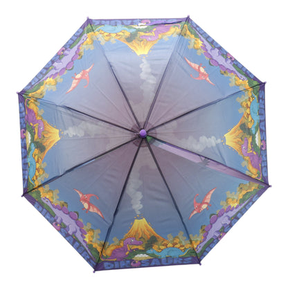 Kids Dinosaur Land Auto Open Fold Umbrella UM3632 (12pc)
