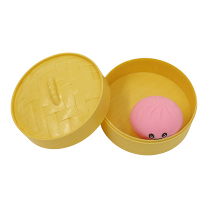 Mini Flour Squishy Dumpling With Steamer SQ6606-7! (24PC)