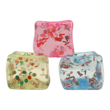 Christmas Cube Squishy Toy JT6820-15 (12PC)