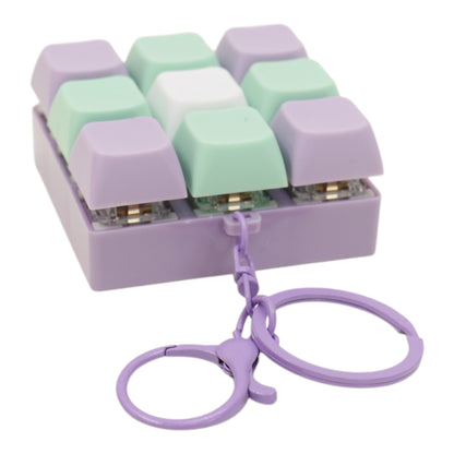Colorful Keyboard Clicky Keycap Fidget Keychain  SS6426-1 (12)
