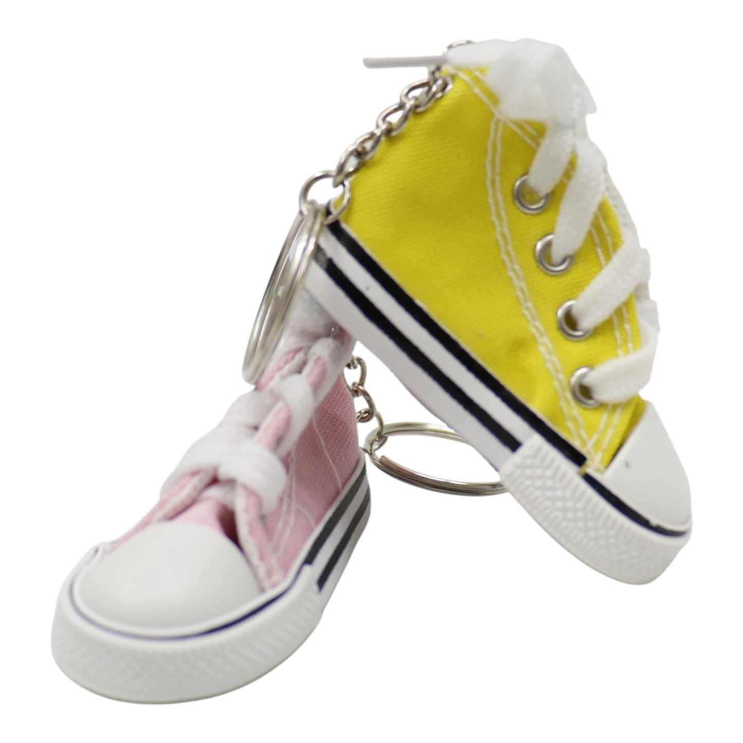Cute Canvas Rubber Sole Sneakers Key Chain KC5909-4 (12PC)