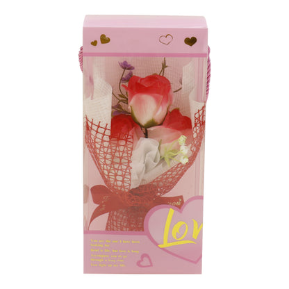 Three Rose Artificial Bouquet Gift  VT5111-9 (1 PACK )