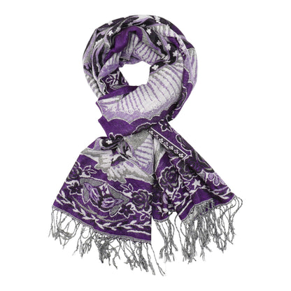 Metallic Pashmina Our Lady of Guadalupe SCF3719-28 (12PC)