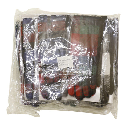 Women's Plaid Gloves Touch Screen Gloves GL6830-1 (12PAIR)