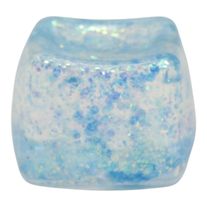 Iridescent Glitter Cube Maltose Putty Filled Squishy TY6327-11 (12PC)
