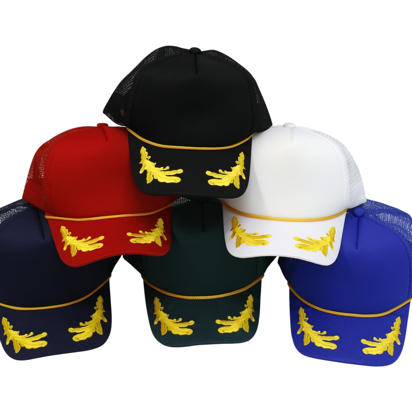 Captain Five Panel Foam Trucker Hat HA1419(12PC)