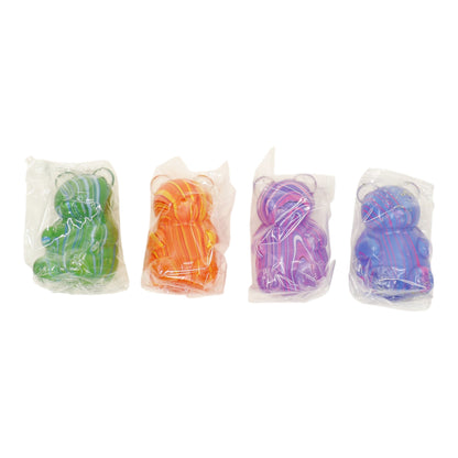 Marbled Gummy Bear Colorful Squishy JT6528-13. (12PC)