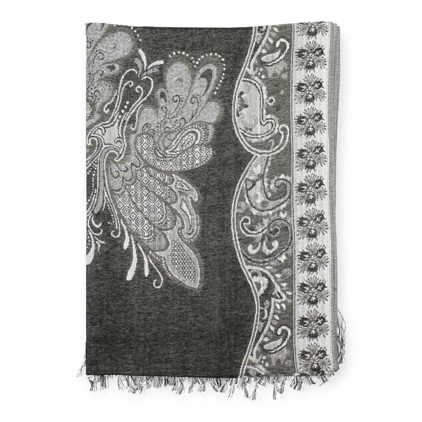 Metallic Pashmina Butterfly SCF4815-9. (12PC)