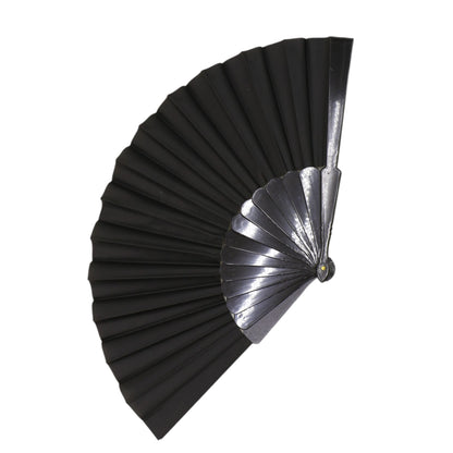 Solid Color Hand Held Folding Fan JF6323-1! (12PC)
