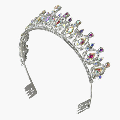 Crystal Tiara Crown HT0939 (2PC)