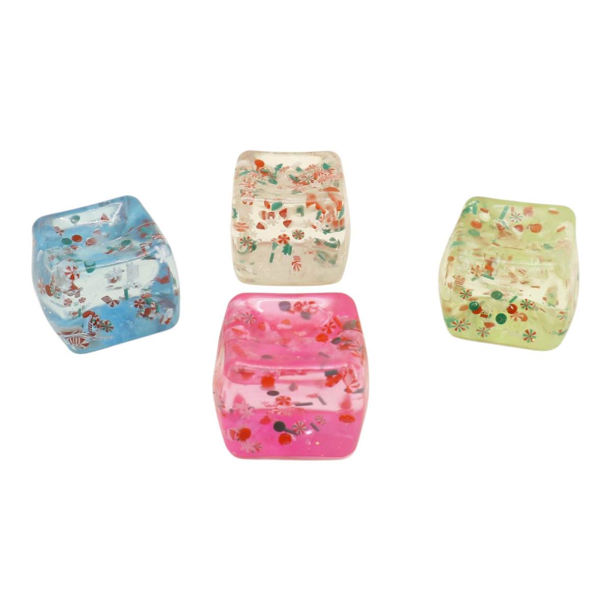Christmas Cube Squishy Toy JT6820-15 (12PC)