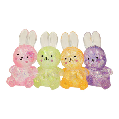 Glitter Maltose Sugar Bunny Squishy Toy SS6510-203 (12PC)