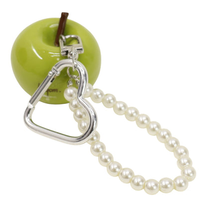 Cute Green Apple With Pearl Keychain and Bag Charm JK6413-1 (12)