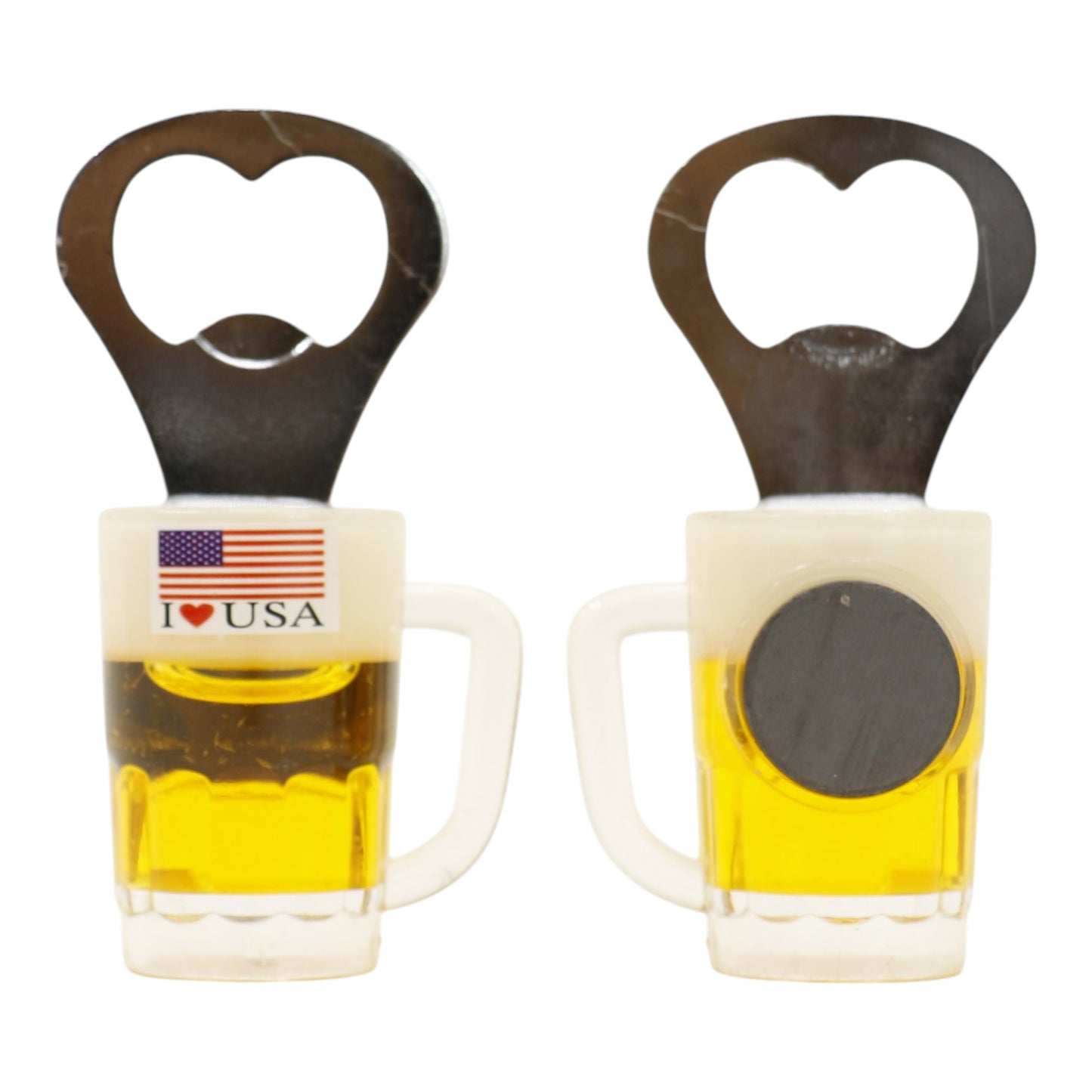 Mini Beer Mug Bottle Opener with Magnetic BO723-2. (12PC)