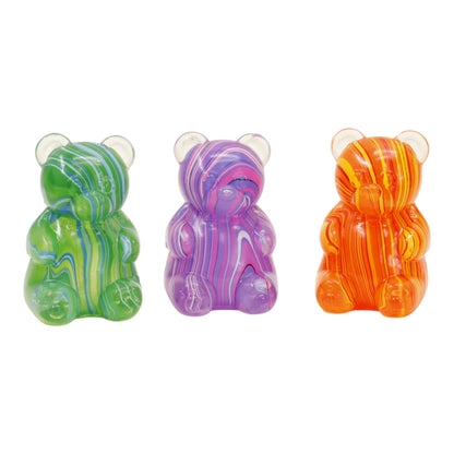 Marbled Gummy Bear Colorful Squishy JT6528-13. (12PC)