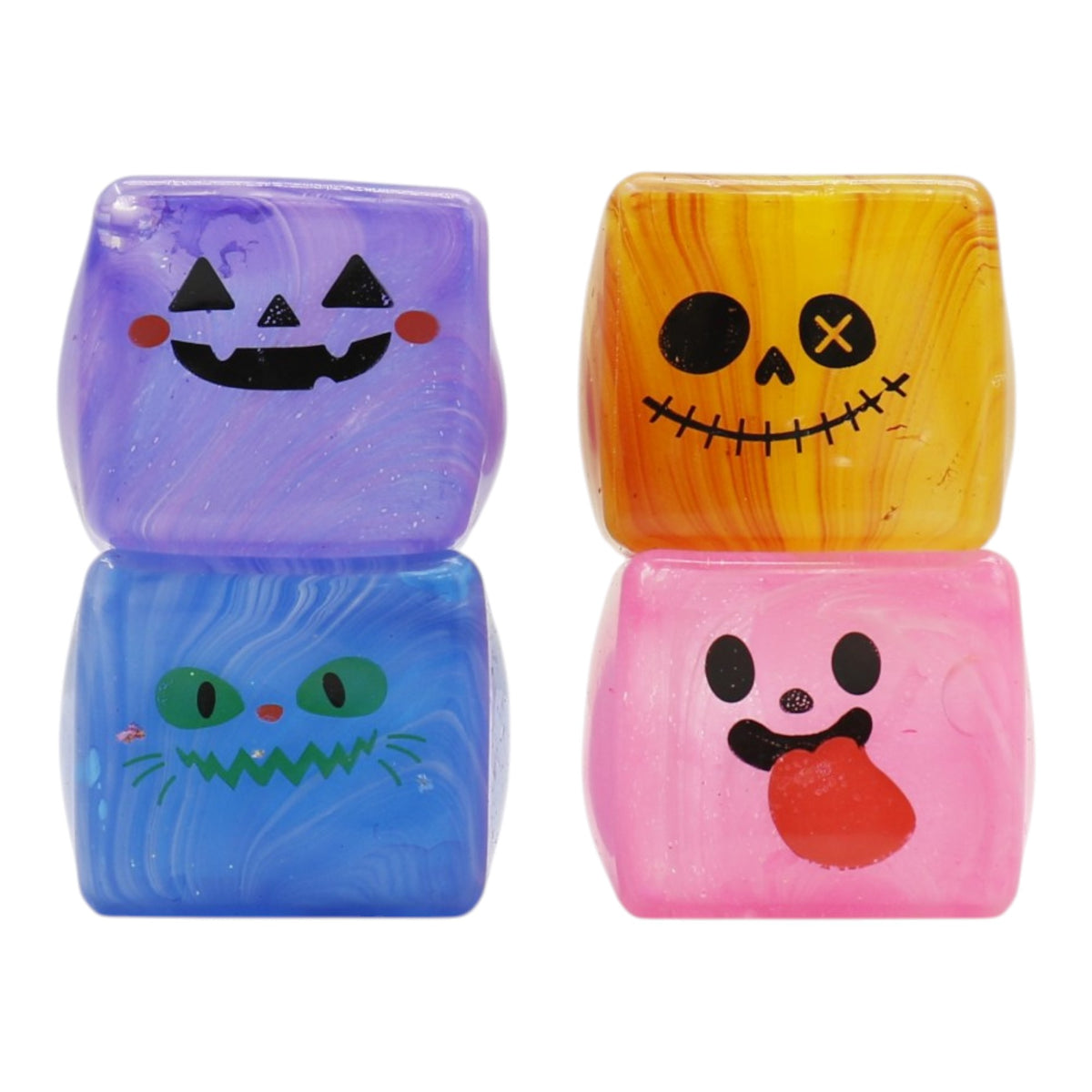 Maltose Halloween Cube Squishy Toy SS6813-7 (12PC)