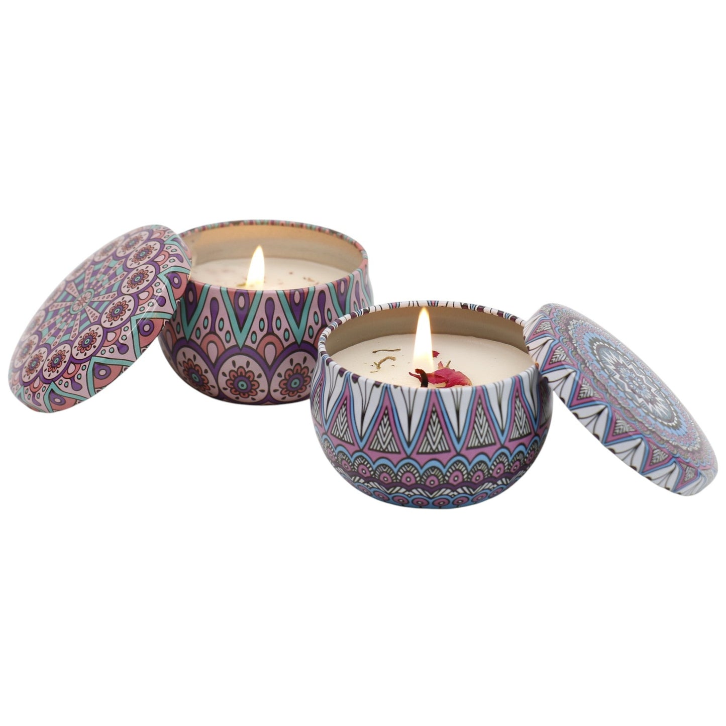 Bohemia 4pcs Fragrance Scented Candle AC5113-2 (3Pack)