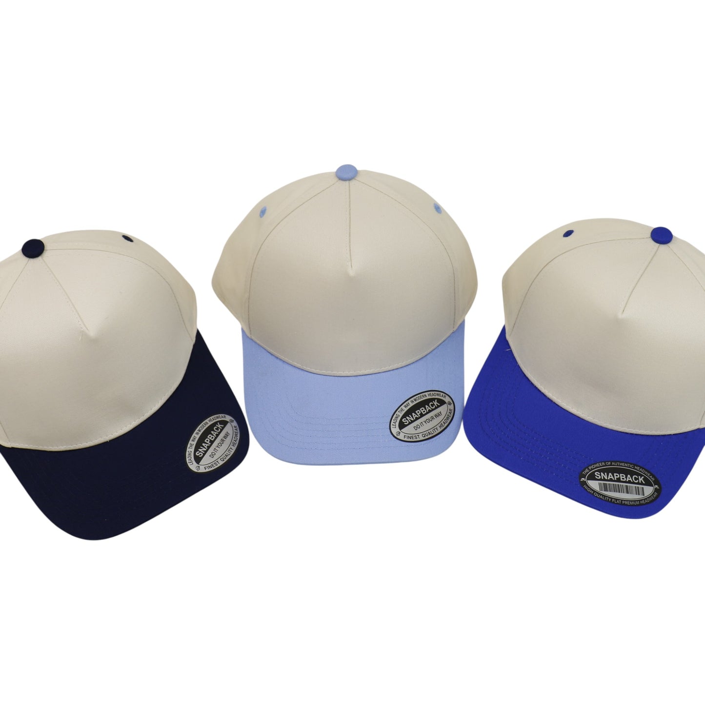 TC Tencel 2-Tone 5 Panel Hat HA1422(3PC)