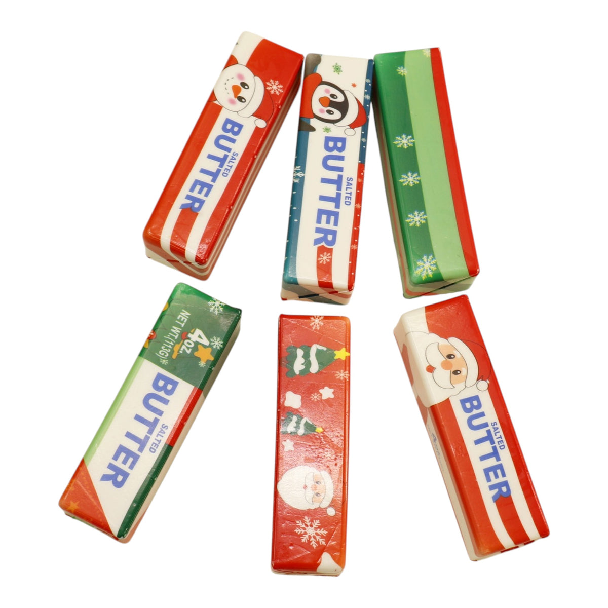 Christmas Salted Squishy Butter Toy JT6820-1 (12PC)