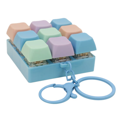 Colorful Keyboard Clicky Keycap Fidget Keychain  SS6426-1 (12)