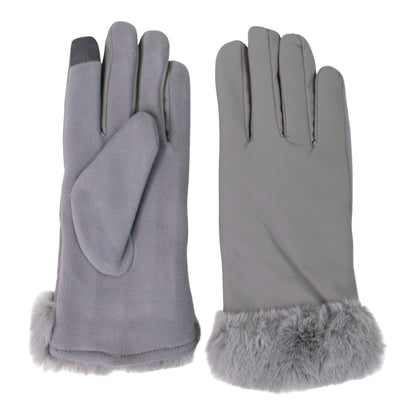 Women's Fur Gloves GL193. (12PAIR)