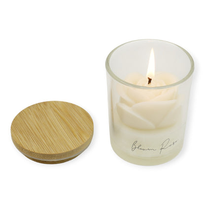 Rose Flower Fragrance Scented Candle SS51016-4 (2pc)