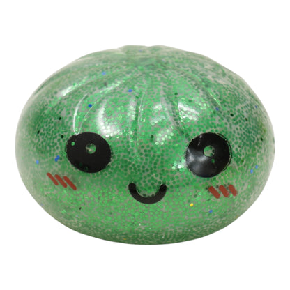 Mystery Glitter Jiggly Bun Squishy Dumpling  SS6418-3 (12PC)
