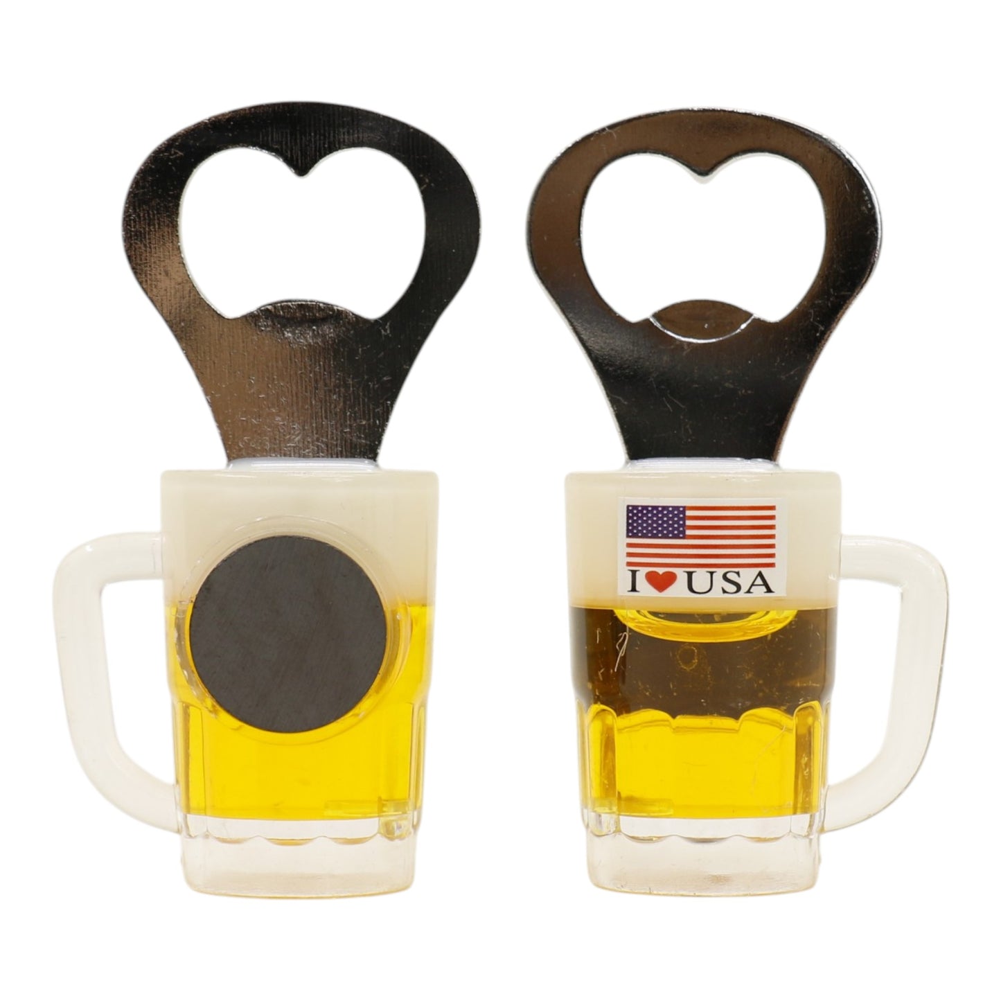 Mini Beer Mug Bottle Opener with Magnetic BO723-1. (12PC)