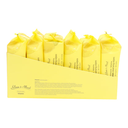 Vitamin Cleansing Makeup Remover Wipes MIT011. (6PK)