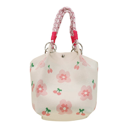 Cosmos Pattern Women's Knitted Bucket Bag BG6325-3 (3PC)