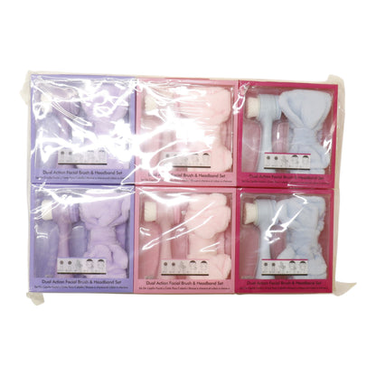 Facial Brush And Headband Set 913 (12PC)