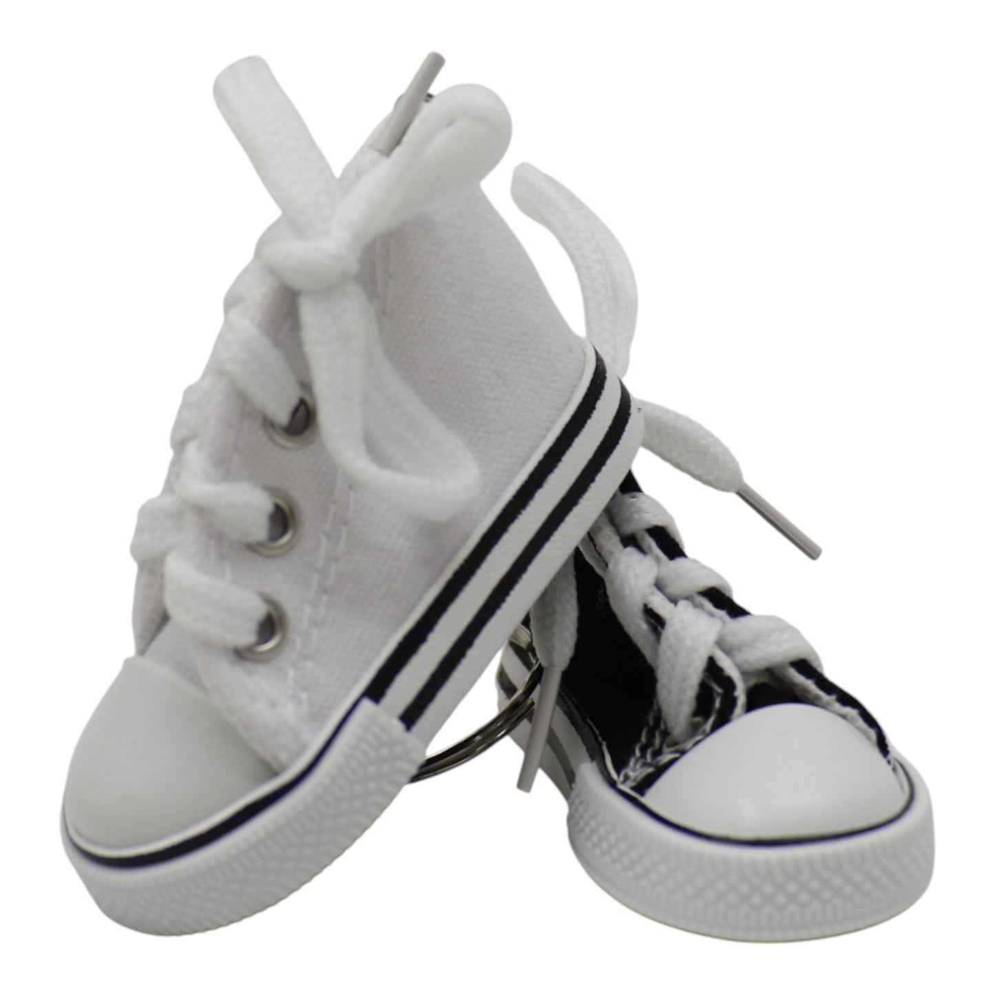 Cute Canvas Rubber Sole Sneakers Key Chain KC5909-4 (12PC)