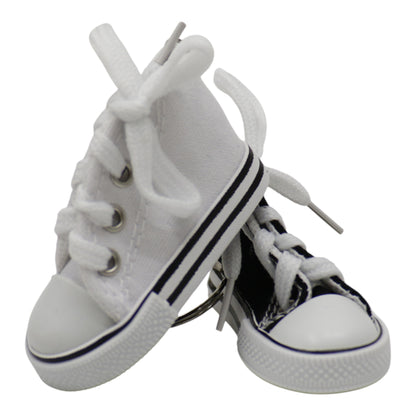 Cute Canvas Rubber Sole Sneakers Key Chain KC5909-4 (12PC)