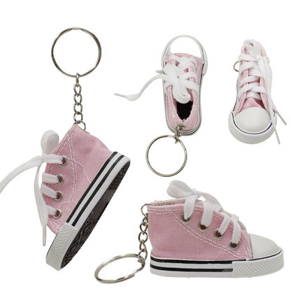 Cute Canvas Rubber Sole Sneakers Key Chain KC5909-4 (12PC)