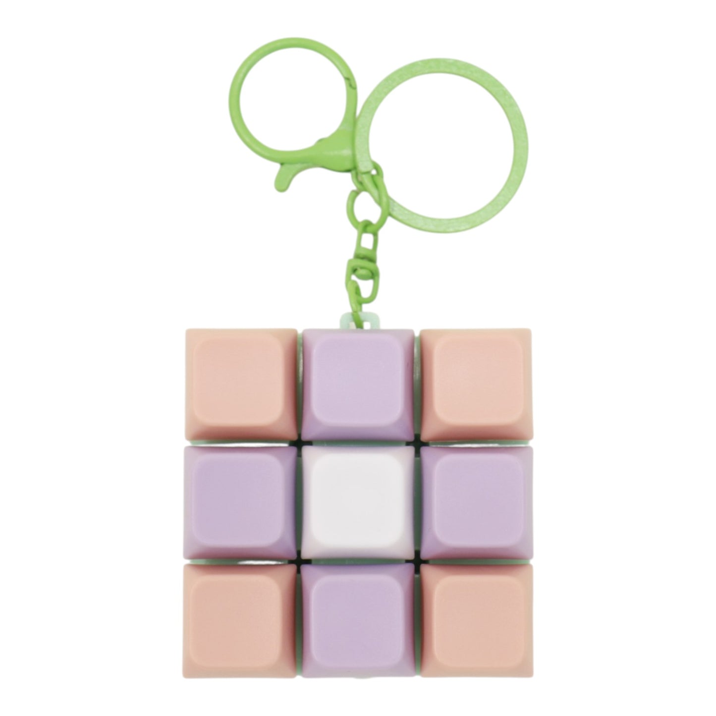 Colorful Keyboard Clicky Keycap Fidget Keychain  SS6426-1 (12)
