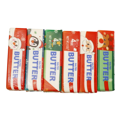 Christmas Salted Squishy Butter Toy JT6820-1 (12PC)