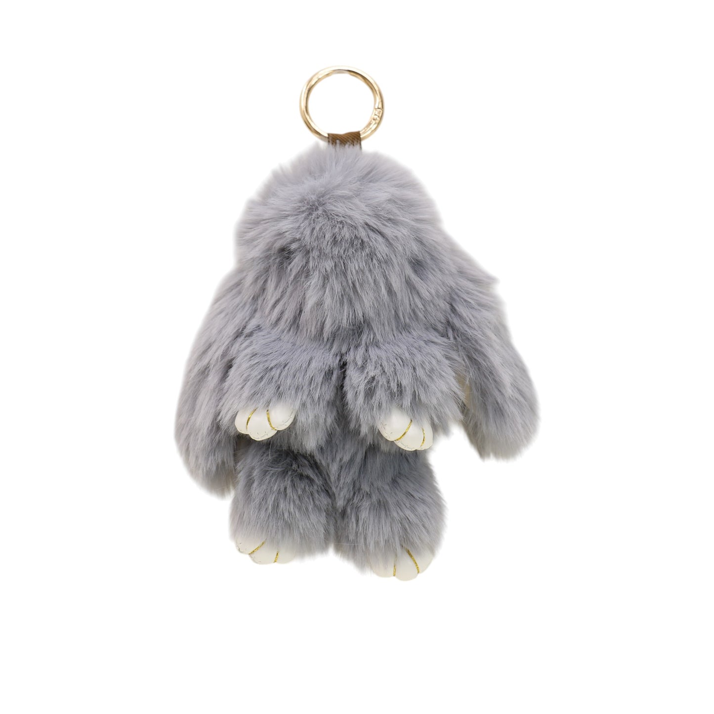 Cut Rabbit Pom Pom Key Chain KC0225-5. (3PC)