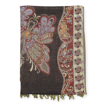 Metallic Pashmina Butterfly SCF4815-9. (12PC)