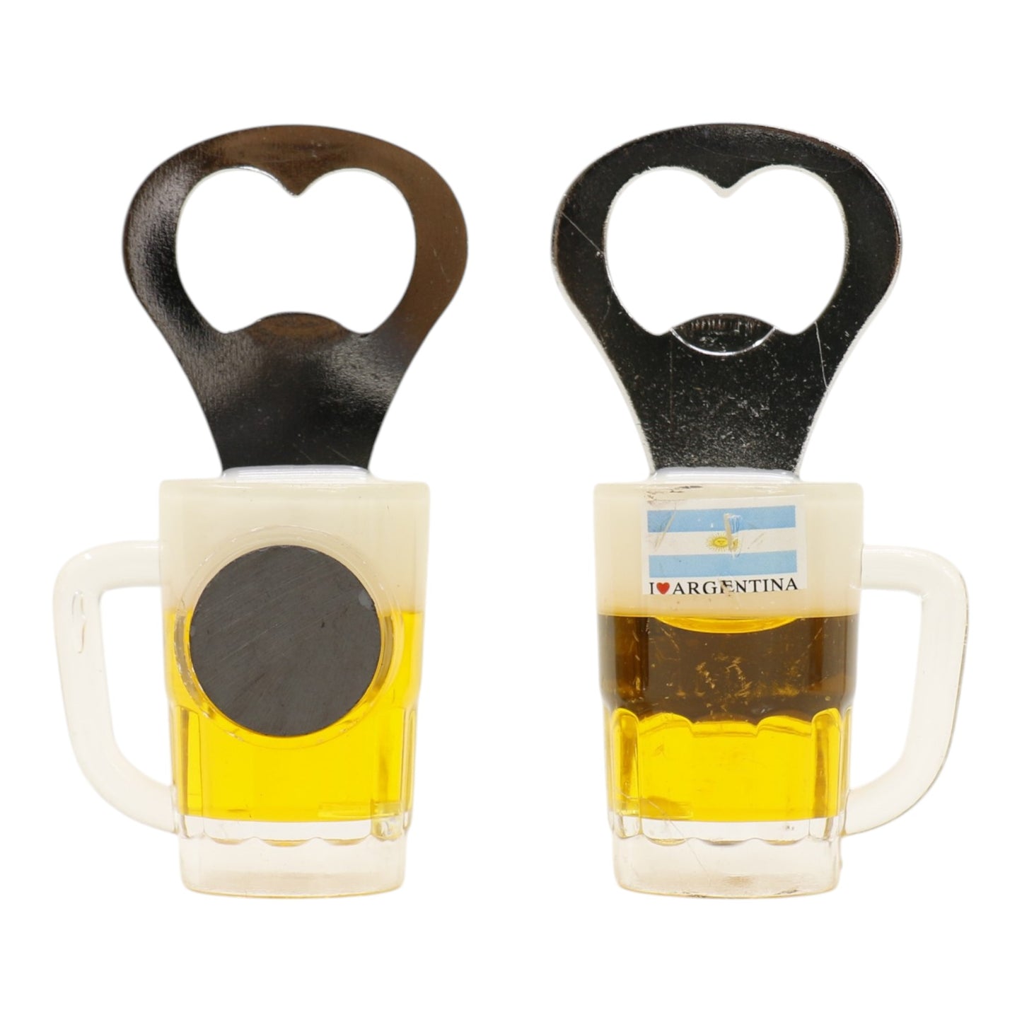 Mini Beer Mug Bottle Opener with Magnetic BO723-1. (12PC)
