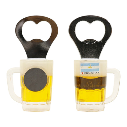 Mini Beer Mug Bottle Opener with Magnetic BO723-1. (12PC)