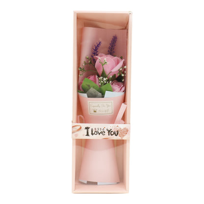 Three Rose Artificial Bouquet Gift  VT5111-1 (1 PACK)