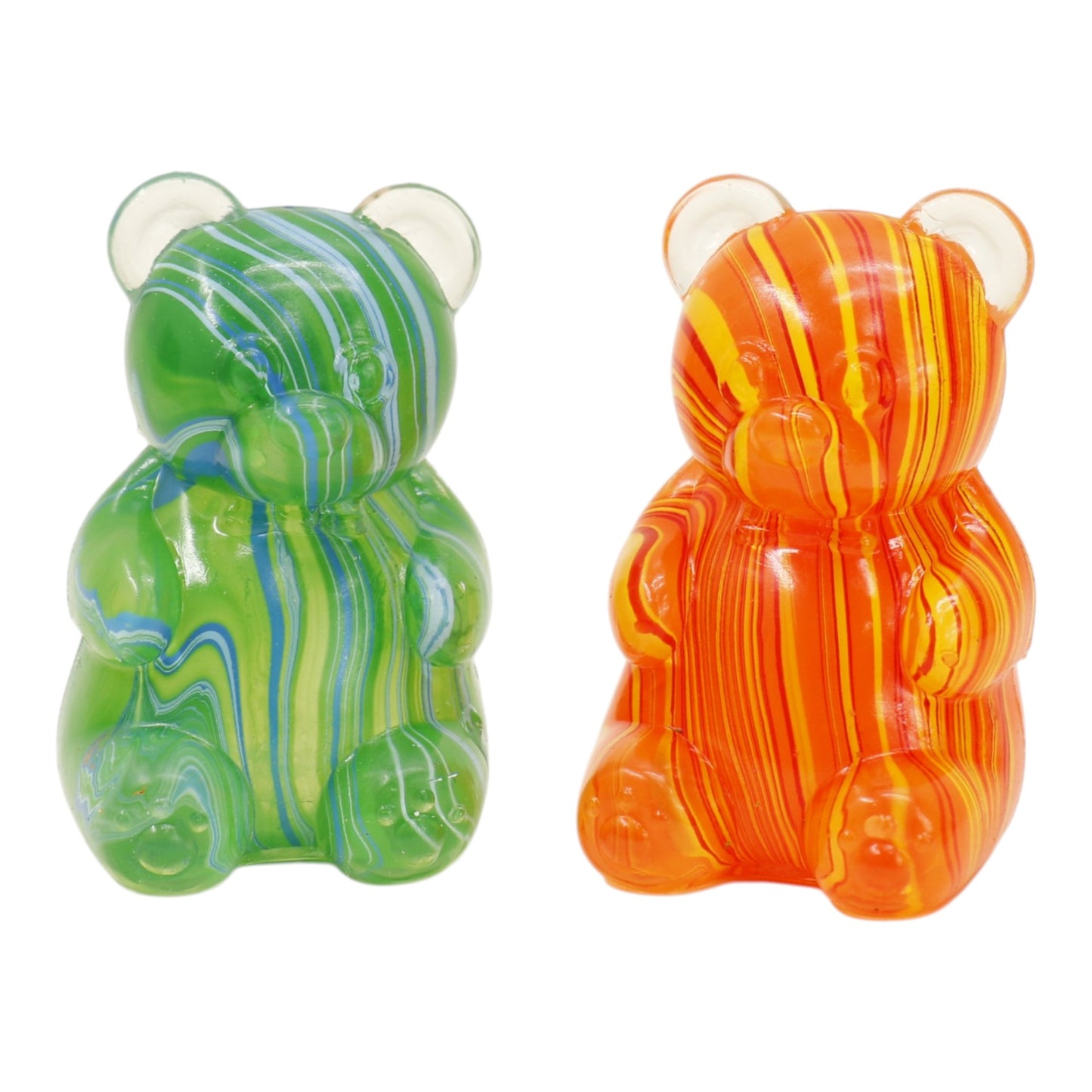 Marbled Gummy Bear Colorful Squishy JT6528-13. (12PC)