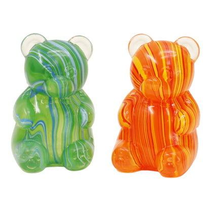 Marbled Gummy Bear Colorful Squishy JT6528-13. (12PC)