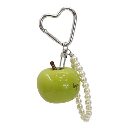 Cute Green Apple With Pearl Keychain and Bag Charm JK6413-1 (12)