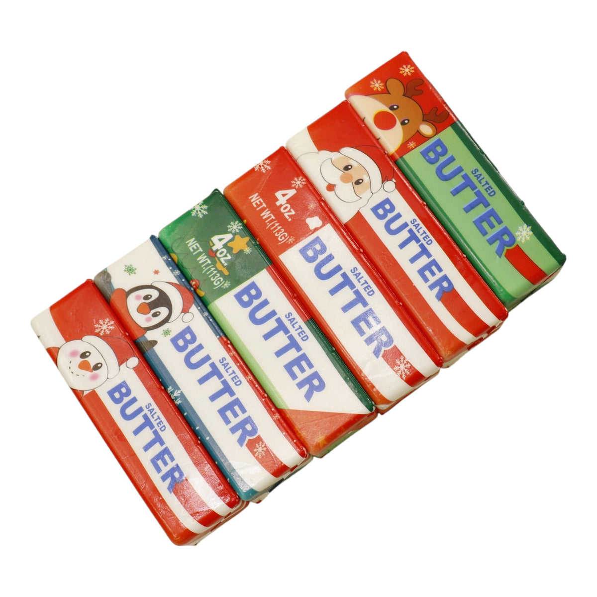 Christmas Salted Squishy Butter Toy JT6820-1 (12PC)