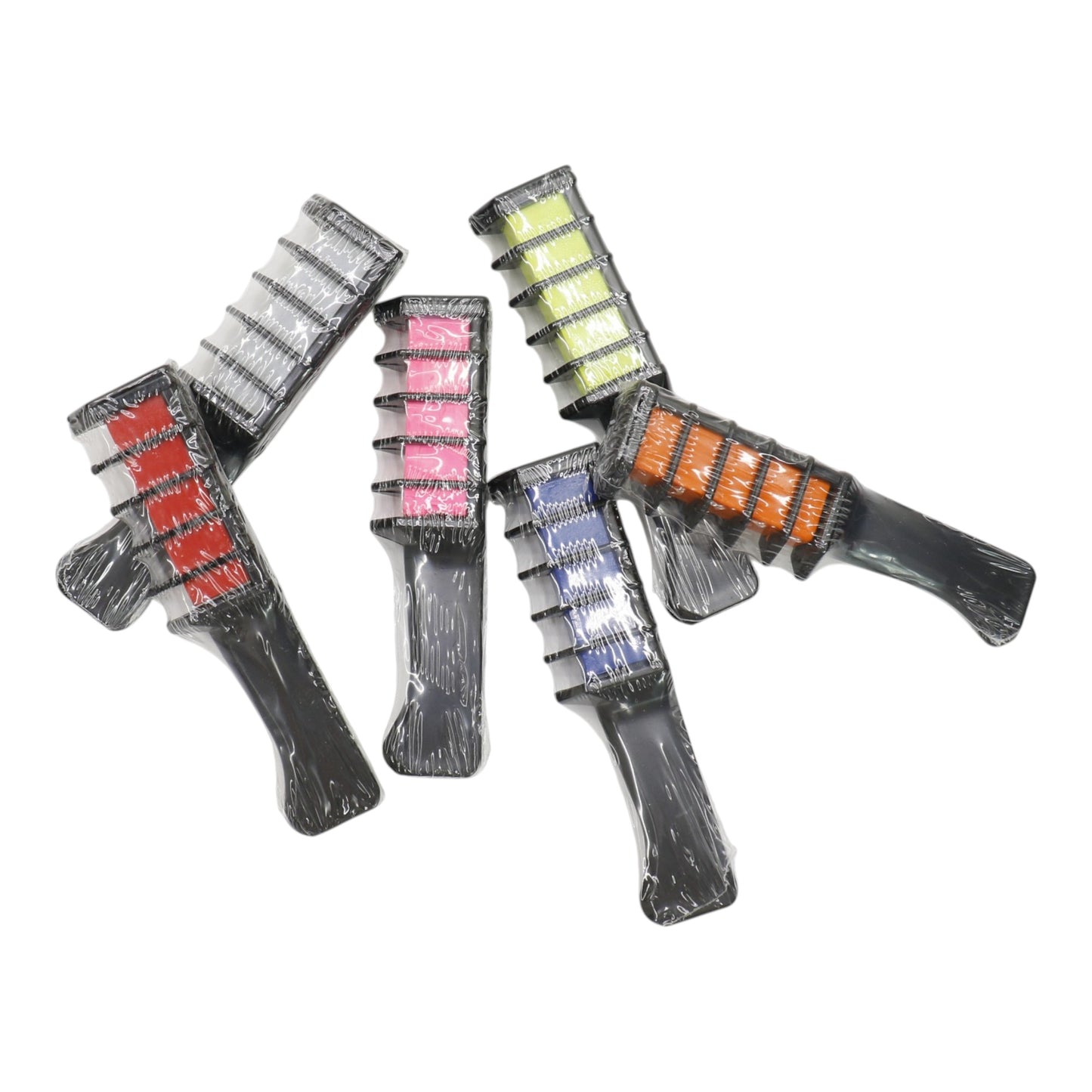 Temporary Hair Color Chalk Comb DM4127-5 (12PC)