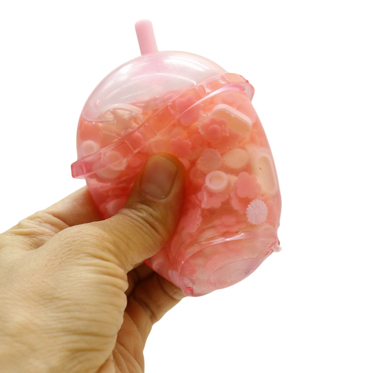 Crackling Crunchy Bubble Tea Squishy Toy TR6819-2 (12PC)